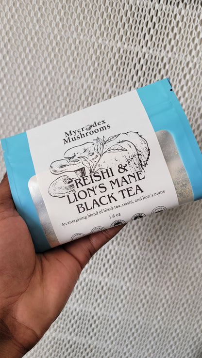 Reishi & Lion's Mane BLACK Loose Tea